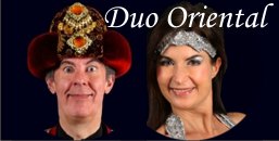Frhlich lustige Comedy und Tanzshows mit Duo Oriental